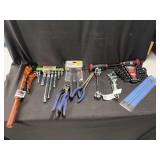 Assorted Hand Tools and Hardware Lot