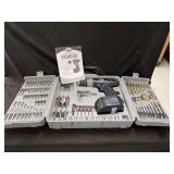 All-Power 19.2V Cordless Drill with 92-Piece Accessory Set and Case