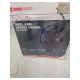 Jobsmart Dual Arm Spring-Driven Air Hose Reel