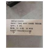 Two-Way Hand Truck SKU S32410 in Original Packaging