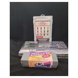 Pittsburgh Automotive Tool Assortment Including Socket Set, Impact Screwdriver, and Plastic Fastener Kit