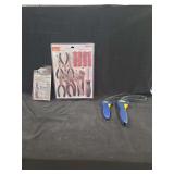 Assorted Hand Tool Lot Including Project Source Pliers and Screwdriver Set, GB Electrical Battery Tester, and Grip Wrenches