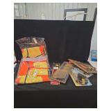 Assorted Automotive Tools and Safety Vests Lot