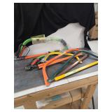 Assorted Collection of Bow Saws