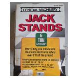 Central Machinery 6 Ton Jack Stands Item 38847