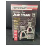Pittsburgh Automotive 3 Ton Heavy Duty Steel Jack Stands