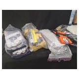 Work Gloves and Hardware Assortment Lot