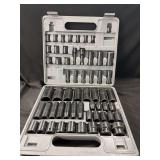 Impact Socket Set in Molded Case