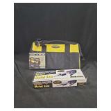 Voyager 15 Inch Tool Bag and Central Pneumatic High Speed Metal Saw Lot
