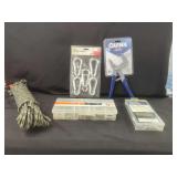 Assorted Hardware, Tools, and Utility Rope Lot