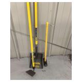 Seymour Professional Shovel, Hoe, and Sledgehammer Lot