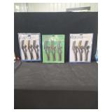 Three Packs of Six-Piece Detail Wire Brush Sets