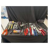 Assorted Hand Tools and Wrench Sets