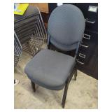 Upholstered Stacking Chairs