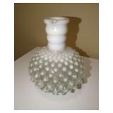 Hobnail Glass Vase