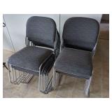 Upholstered Stacking Chairs
