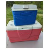 Rubbermaid and Coleman Ice Chest Assortment