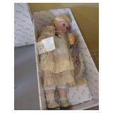 Duck House Heirloom Doll, Blonde Hair, Blue Eyes
