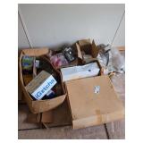 Automotive Parts Assortment Including Control Arm, Throttle Body, Climate Control Unit and Filters