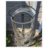 Metal Water Hose with Multi-Pattern Spray Nozzle