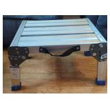 Haul-Master Aluminum Folding Working Platform Step Stool