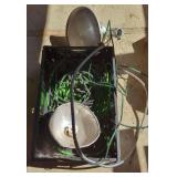Lighting Fixtures and Extension Cords Lot