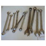 Assorted Combination Wrenches - Various Brands and Sizes