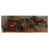 Assorted Hand Tools and Hardware