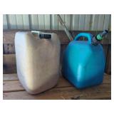 Assorted Plastic Fuel and Kerosene Containers