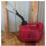 Blitz Gasoline Can 1 Gallon 4 Oz Capacity