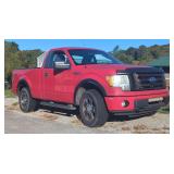 2010  FORD  F-150 2010 Ford F-150 STX 4x4 Regular Cab Pickup Truck