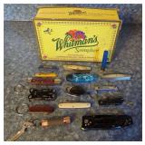 Collection of Pocket Knives, Multi-Tools, and Keychains