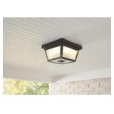 Hampton Bay	360° Square 4-Light Black Motion