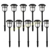 Hampton Bay Solar Powered Black LED Outdoor