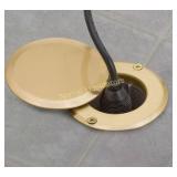 RACO	Round, Nonmetallic Drop-in Floor Box Kit,