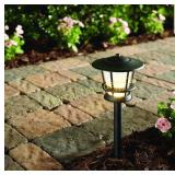 Hampton Bay	Low-Voltage Black Outdoor Integrated