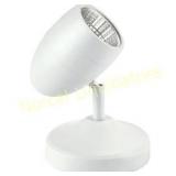 Hampton Bay 6.3 in. White Integrated LED Up