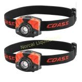 Coast	435 Lumens Tri-Color LED Headlamp with