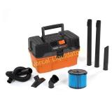 RIDGID4.5 gal. 5.0-Peak HP Pro Pack Wet Dry Vac.