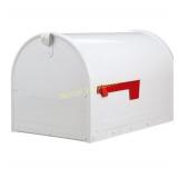 **Gibraltar Mailboxes Marshall White Post Mount