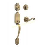 Kwikset Arlington Antique Brass Single Cylinder