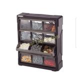 **Husky 12-Compartment Small Parts Bin Organizer