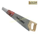 Husky20 in. Wood-Handled Aggressive-Tooth Saw.