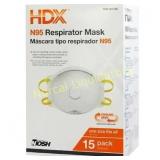 *HDX N95 Disposable Respirator Valve Box
Appears