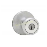 Kwikset Tylo Satin Chrome Keyed Entry Door Knob