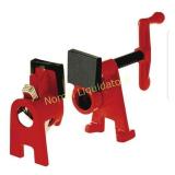BESSEY H-Style Pipe Clamp Fixture Set for 1/2 in.