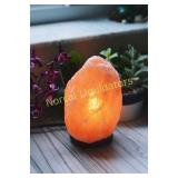 6 in. Orange Indoor Himalayan Crystal Salt Lamp