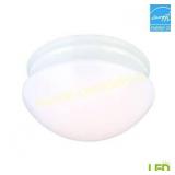 Hampton Bay oil rubbed bronze led mushroom flush