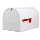 Gibraltar Mailboxes Marshall White Post Mount