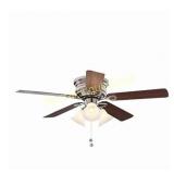 Hampton Bay Clarkston 44 In. Brushed Nickel